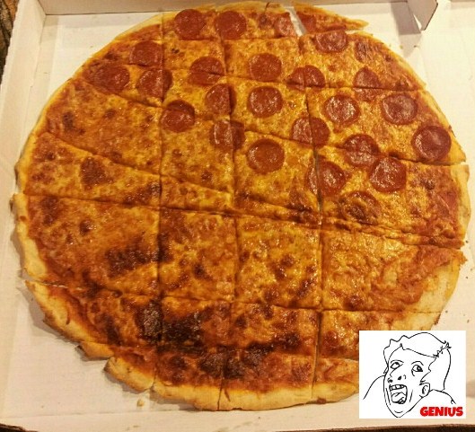 Got my pizza like this.. lol - meme