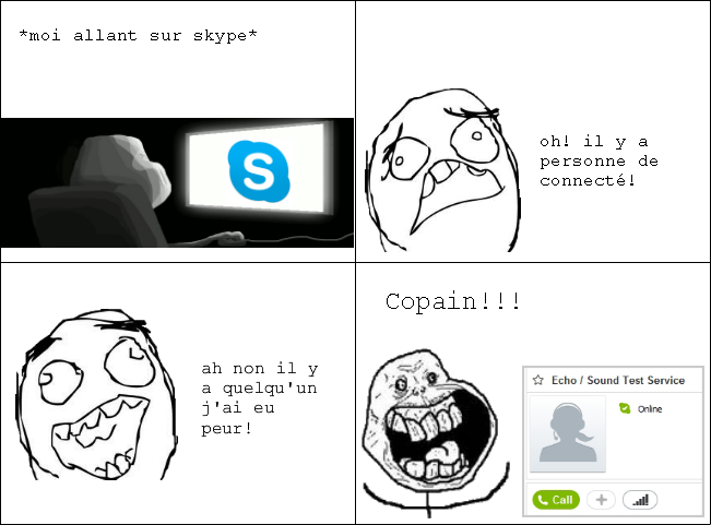 skype test micro - meme