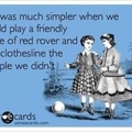 Red rover, red rover...