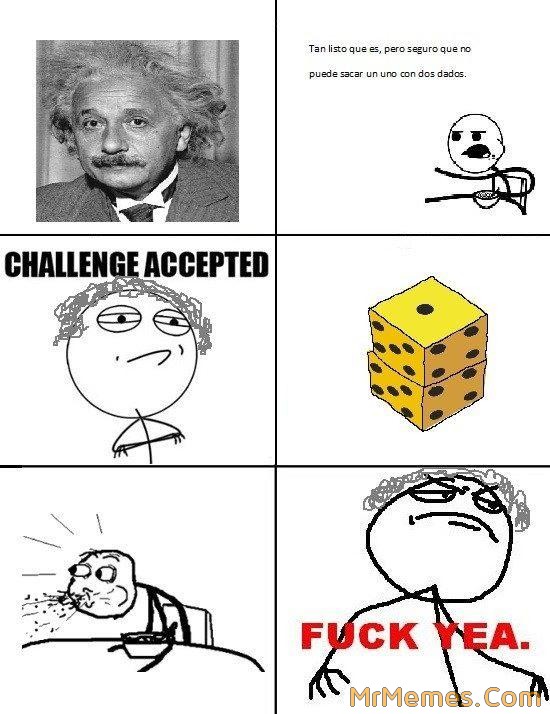 Einstein Genio - meme