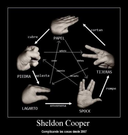 Sheldon sabe - meme