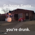 alcoholic Santa