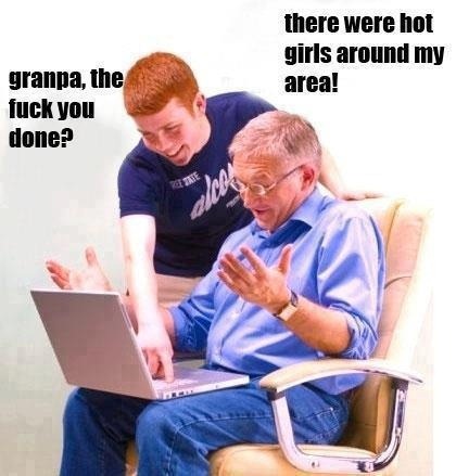First Day On The Internet Grandpa - meme.