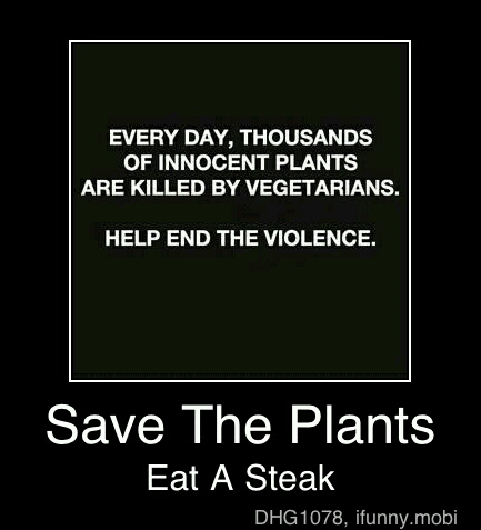 Save the plants! - meme