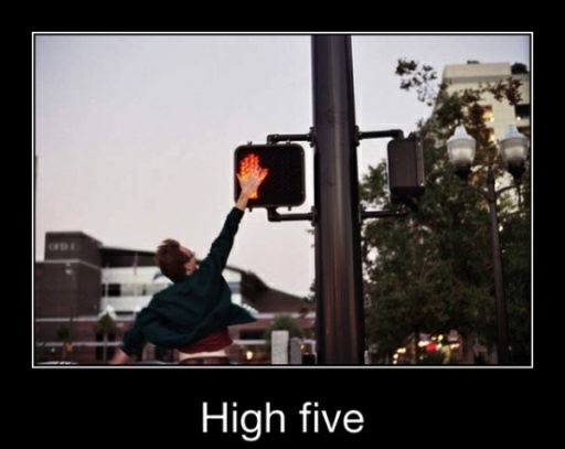 high five - meme