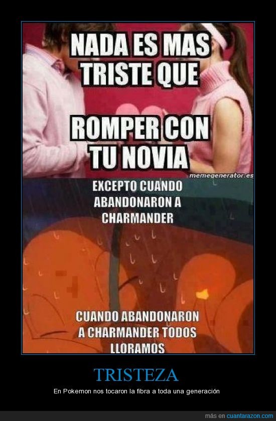nada es mas triste que ...... - meme